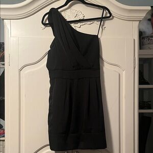 BCBGeneration Black One-Shoulder Dress